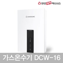 가스온수기 순간급배기식 DCW-16 LNG용 순간온수