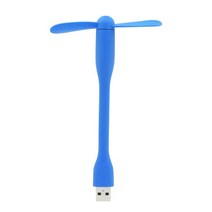 마이크로 USB 2.0 크리 에이 티브 팬 유연 휴 미니 보조베터리 노트북 & 컴퓨터 여름 가제트 블랙 화이트, 03 Blue