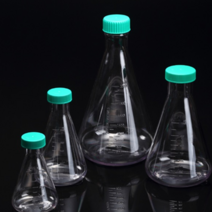 오피스안 Erlenmeyer Flask 미생물의 부유 배양 삼각플라스크 250ml 1pcs 멸균삼각플라스크 sp73250