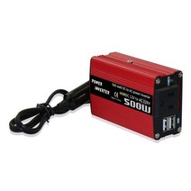 다운트랜스 슈퍼캐패시터 차량용 인버터500W dc-ac 전원 변환기 DC 12V-220V 110V AC 자동차 인버터 듀얼, 01 12V to 110V AC