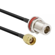 RP SMA Male 잭 핀-N Female LMR200 케이블-4G LTE 라우터 게이트웨이 증폭기 RTL SDR USB ADS-B 수신기 햄 라디오 아마추어, 12M