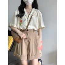 코디녀 복고풍 서양풍 감령 패션 투피스