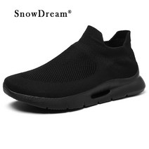 SnowDream 남성용 운동화 고워크 맥스 남성용 고 워크 아웃도어 운동화 yixin-9025