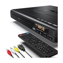 ELECTCOM PRO 가정용 DVD CD플레이어 TV용 HDMI RCA 케이블 HD 1080p 업컨버트 플레이어