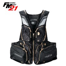 시마노 VF-121T 구명복(블랙), 블랙2XL