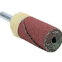 Shaft Flap Wheel 번데기사포 #80(거칠기) 사이즈 10mm 원통사포 원통페파 카트리지