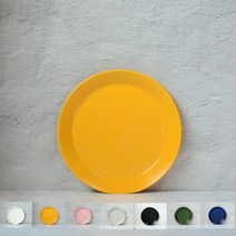 위즈라인 원형쿠프접시 2호(17.5cm) 업소용 고급 도자기, 무광블루