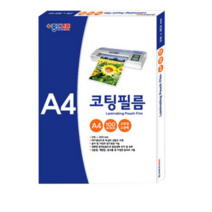 종이나라 코팅필름, A4, 1000매입