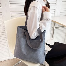 데일리 여성가방 예쁜 코듀로이 에코백 쇼퍼백 숄더백