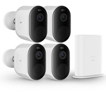 imilab ec4 태양열 카메라 야외 스포트라이트 비디오 감시 시스템 카메라 비디오, 4카메라 추가 1게이트웨이, 미국 글로벌 버전, 협력사