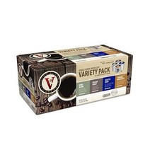 Victor Allen의 커피 버라이어티 팩 Kona Blend Italian Roast Seattle Dark Caramel Macchiato 96개 Keurig K 비타민Cup, 메드 다크 로스트 버라이어티 팩_96개(1개 팩)