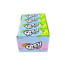 롯데 왓따껌 -청포도 샤인머스캣(23gX16개입)/딸바/스크류바/콜라/복숭아/수박바, 368g, 1개