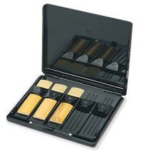 정우아우름 알토 테너 바리톤 색소폰 리드 케이스 10칸 SR250, 골드