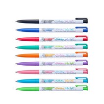 [오피스스쿨] 제노 캐릭터 볼펜 0.5mm (9중택1) / 필기구 볼팬, 하늘