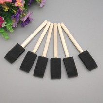 DIY 미니 스펀지 브러쉬 페인팅 물감 5P 붓세트 미술재료 유화붓 미술도구 그림붓, 상세페이지참조