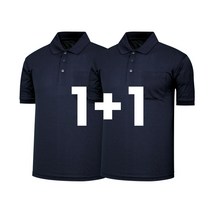 1+1 나인앤나인 36수 PKG 카라 포켓 여름 반팔티셔츠(2장세트)