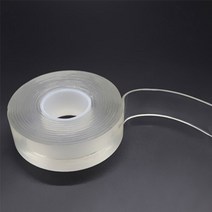 해피써니홈초강력 양면테이프 투명 방수 3mmx3m 실리콘, 5cmx3m