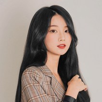 가발매니아 레미모 5피스 20인치 51cm 단발머리용 (100%인모), 내츄럴블랙