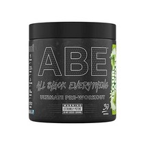 ABE 올 블랙 것 바르는 영양 운동 전 315g 사워, 사워 애플, 315g(1팩)
