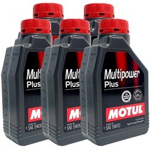 뉴SM5 임프레션 LPG 엔진오일 합성유 5w30 멀티파워플러스 5L, 5개, 1L