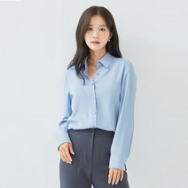 [상아튜브착용]베이직 셔츠형 블라우스 (3colors)_ RMBLC49R03