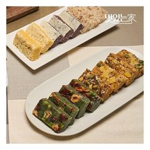 맛있는家 [성신옥의 설] 명인의 정성으로 빚은 시루떡/영양찰떡 5종세트 50개 총 2.25KG