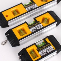 수평기 스타빌라 미니 수평계 평형자 측량기 수준기 측정기기, 02)에비수 자석 수평기 6인치