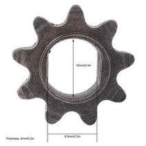 전기 스쿠터 9T 10T 13T 25H H 형 스프로킷 체인 모터 피니언 기어 MY1020 고속 용 DC 스틸, 25H 9T, 25H 9T