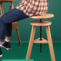 미술용 드로윙 높낮이 스툴 미술 도예 작업 화방 학원, 너도밤나무 접이식 의자