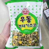 오뚜기 우동 건더기스프 250g, 1개
