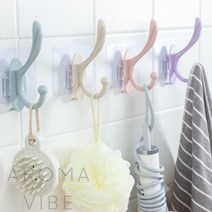 VEDANE 접착식2중걸이 벽고정걸이