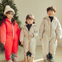 방수 스키복 유아 키즈 주니어 초등 올인원 스키장 눈썰매장 방수바지 점프수트