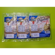 빠빠담 100G PAPADAM 빵류 구운빵 튀긴빵 구워먹는빵 식사류