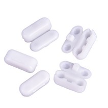허니콤쉐이드 윈드우블라인드20pcs 롤러 블라인드 당겨 코드 커넥터 커튼 체인 커넥터 수직 블라인드 소목 예비 도구 교체 플라스틱