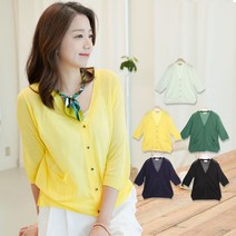 J31057 썸머 7부 쿨가디건엄마옷엄마선물