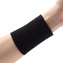 손목보호대 의료용 헬스 아대 팔목 1pc 스포츠 땀띠 팔찌 손목 보호대 체육관 달리기, bbx43-블랙, l