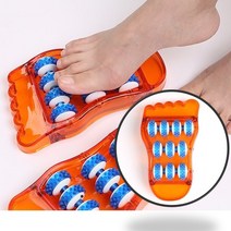 아임홈인 발바닥 지압점 통증 초강력 지압판 발 아치 발끝치기 안마 다리 마사지기 평발 스트레칭, 왼쪽, 1개