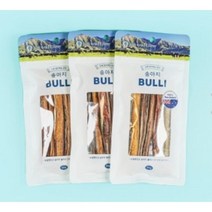 강아지 불리스틱 뉴질랜드 송아지 50g 네츄럴코어 유기농 천연수제간식, 3개
