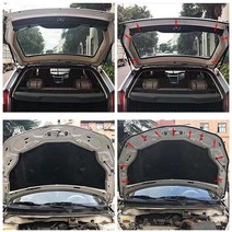 자동차 도어 씰 DZ 유형 자동차 도어 고무 보닛 엔진 씰링 스트립 트렁크 커버 자동차 고무 씰, 2 meter DZ_1