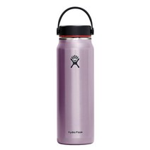 Hydro Flask 947.2g(32온스) 경량 트레일 시리즈 물병 - 스테인리스 스틸 리우스베일 표준 입구로 진공 단열, 32 Oz, Amethyst