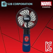 02A. 마블 컬러 핸디팬 선풍기 / (더105), 아이언맨_레드