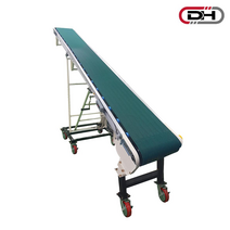 대화콘베어 알루미늄 상하차 컨베이어 DHSA-4050 자유형 5M 단상220V 국산 적재