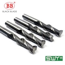 BB 엔드 밀 HSS 커터 CNC 금속 강철 플라스틱 2 3 4 플루트 톱니 1 ~ 40mm 직경 세트 ISO 임페리얼 저속, 26 6x6x13x57_03 4-Flutes