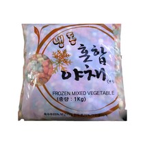 냉동 4종 혼합 야채 1kg (옥수수 완두콩 그린빈 당근), 1개