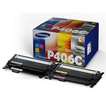 삼성 정품 토너 4색세트 CLX 3305W용 CLT-P406C-4C CLX3300 jp.c, 상세페이지참조()