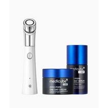 메디큐브 에어샷 에이지알 ATS+제로 모공 세럼+크림 김희선 마사지 클리닉 세트