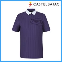 까스텔바작 남성 골프웨어 스트라이프 골프티 셔츠 BGCMTS212 NY