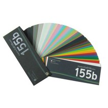 한국색채 KS표준색 가이드 C & D 155B 6x17.5cm, 1개