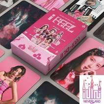 [국내 무배]. (G)I-DLE 포토카드. 앨범 I-FEEL. 퀸카-Queencard /비공굿 소연 미연 민니 우기 슈화 네버랜드, i FEEL (55장)