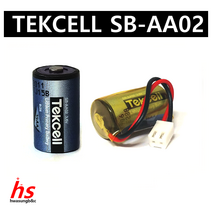 Tekcell 텍셀 SB-AA02 3.6V ﻿한서정밀계기 한서정밀기계 대성계전 피에스텍 원격지시부 검침기 난방지시부 가스미터 적산열량계 열량계 계량기 비츠로셀 배터리 건전지, 1개